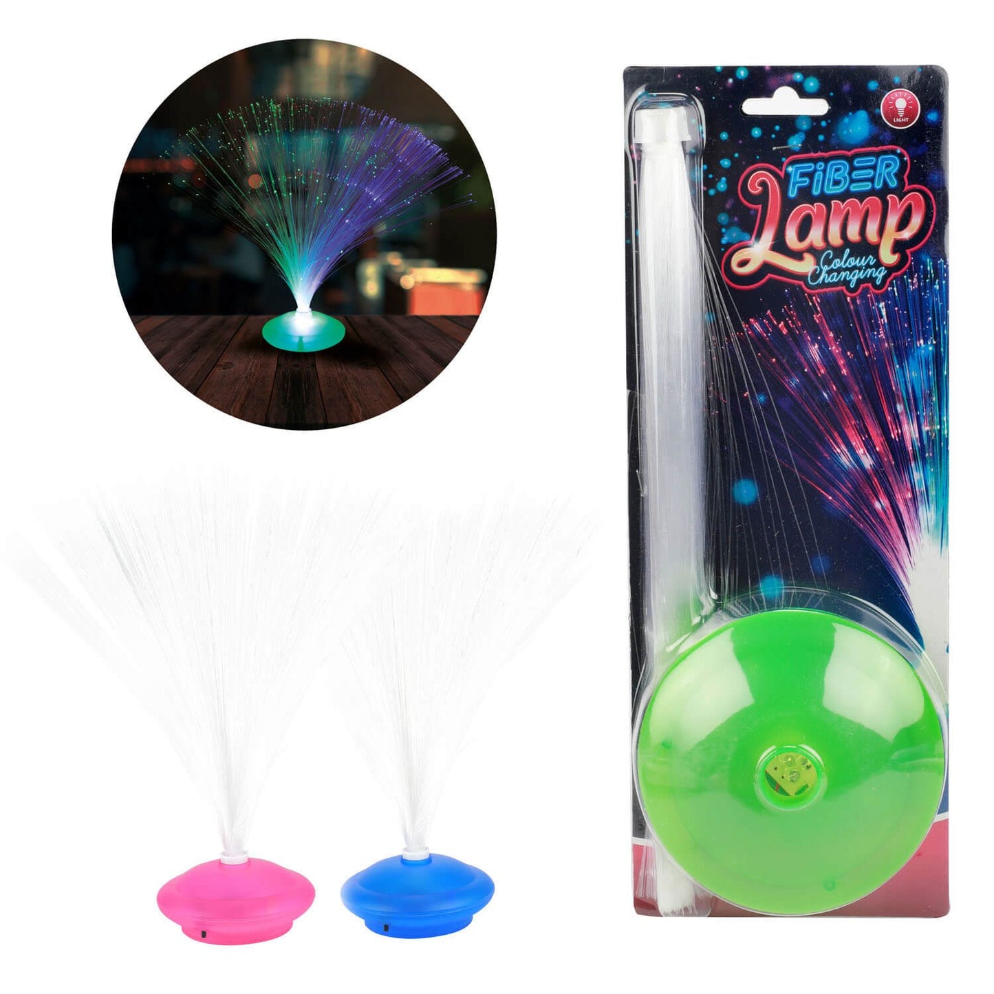 Fiberlamp Kleurveranderend- Visuele sensorische beleving