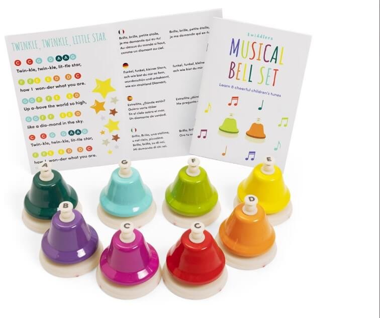 Regenboog Muziek bellen