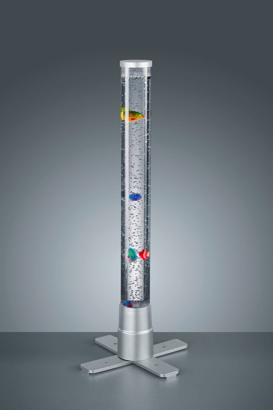 Bubbelbuis tafellamp sensorische snoezellamp met bewegende bubbels en kleurverlichting voor rust en focus.