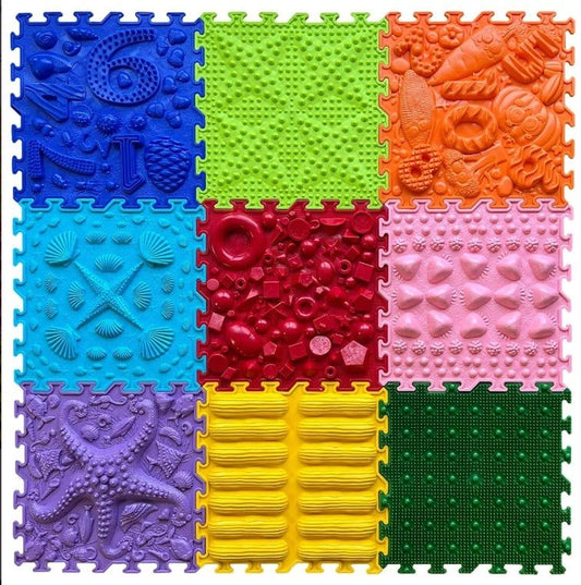 Sensorische Tegels Rainbow Melody (9stuks)