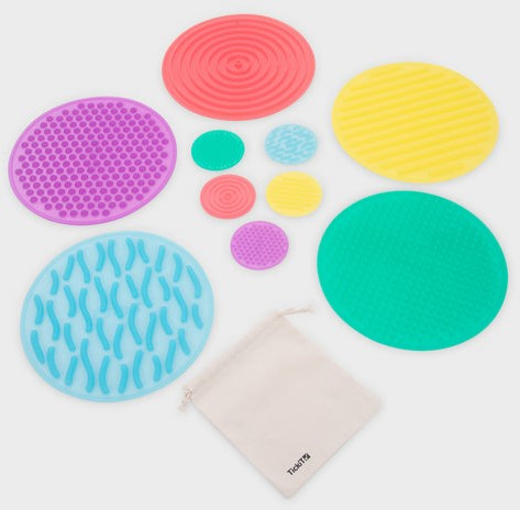 Tickit Silishapes sensorische cirkelset met verschillende structuren